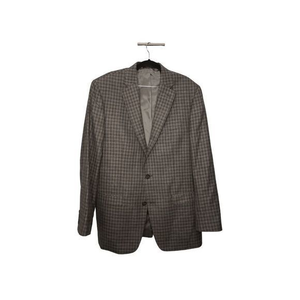 Ralph Lauren Men's Gray Silk Wool Linen Blend Blazer Suit Jacket See Measurement